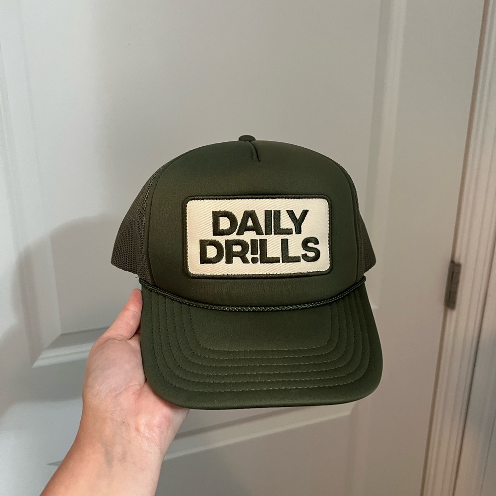 Daily drills trucker hat